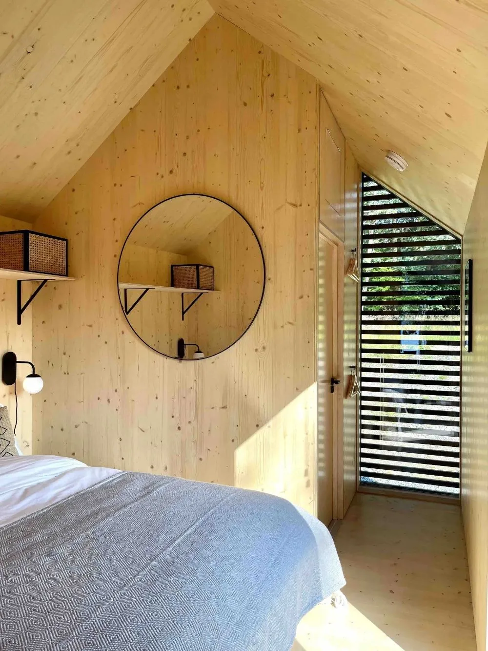 Quarto com vista filtrada